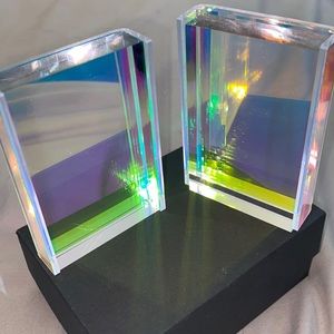 Two perfect condition Polaroid stands, selling for a deal compared to new